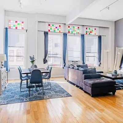 Free Parking Walk to Conv Center 5 Beds Loft