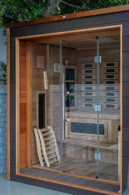a room with a glass door with a chair in it at Walk to Beach Stunning Views La Jolla Shores in San Diego