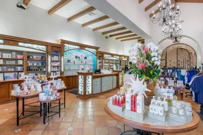 a store with two tables in a room at Luxury Villa at Omni La Costa Resort & Spa in Carlsbad