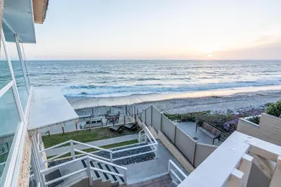 a view of the ocean from the balcony of a house at CB-2445A - Carlsbad Casa De Los Sueños | Unit A in Carlsbad
