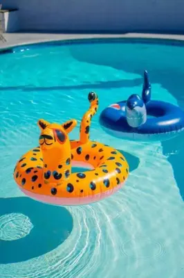 an orange and black toy in a swimming pool at 15 min to San Diego! Walk to Trolley in El Cajon
