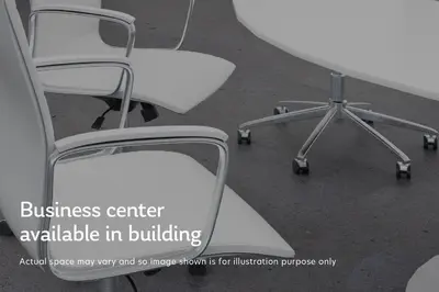aption of a business center available in building at East Village 1br w spa media room nr stadium SAN-37 in San Diego