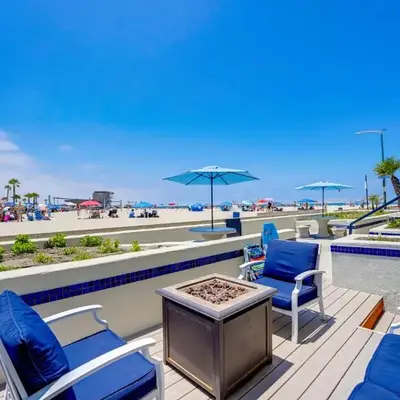 Oceanfront Condo with Front Patio