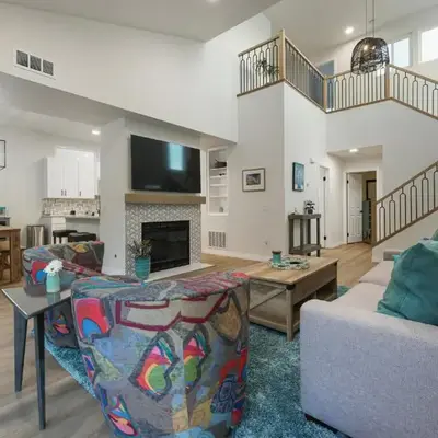 Modern Dream Home - Fire Pit
