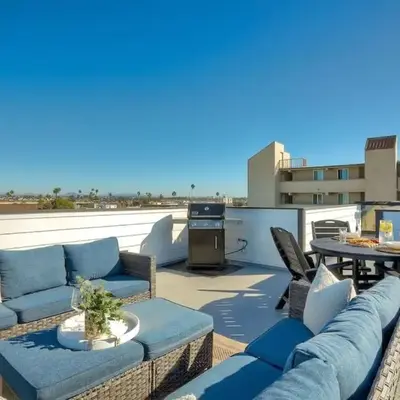Luxury Ocean Oasis 3BR I Balcony I Firepit