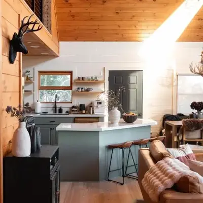 Award-Winning A-Frame with Views and Cedar Hot Tub