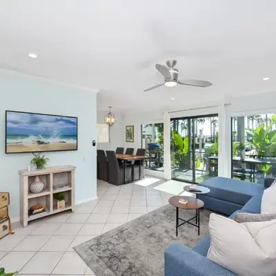 2 Bedroom Oceanfront with Patio on the Boardwalk