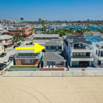 Oceanfront Back Home with View of the Sea