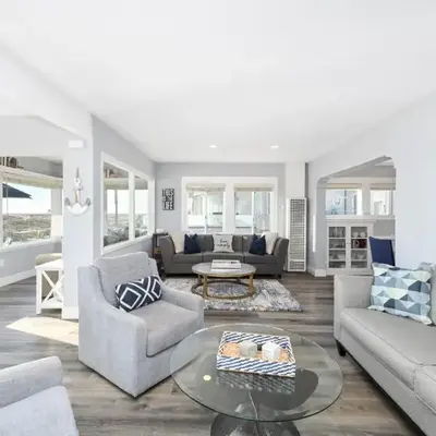 5 Bedroom Duplex on the Boardwalk next to Balboa Pier