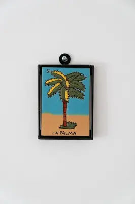 a framed picture of a palm tree on a wall at * Bueno Bueno Casita * / 7 min to Downtown / 4 Bdr in San Diego