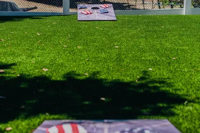 a skateboard sitting on top of a field of grass at Serene Outdoor Oasis Wine Country Home with Views in Glenoak Hills