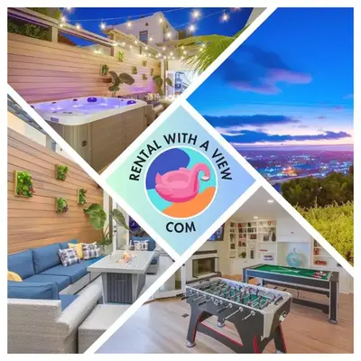 Ultimate Getaway: Spa Game Rooms Firepit Views