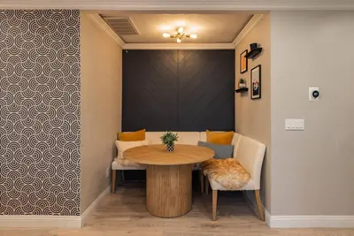 a table and chairs in a room with a table at SDSU and Downtown Less Than 10 Min, Game Room, and Fire Pit in La Mesa