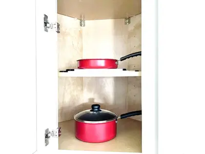 two pots on a shelf in a kitchen at Gillespie Drive 1063 Unit B by sdstay in Spring Valley