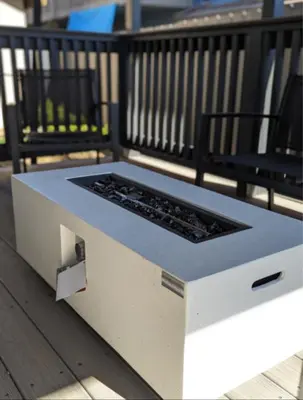 a barbecue grill sitting on a deck with two chairs at Best Location pet friendly Home just renovated in Chula Vista