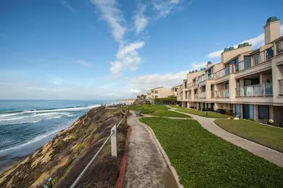 a view of the ocean from a hotel at Let the Sea Set you Free SUR35 in Solana Beach