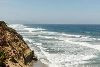 a view of the ocean from a cliff at Slow M'ocean - DMBC853A in Solana Beach