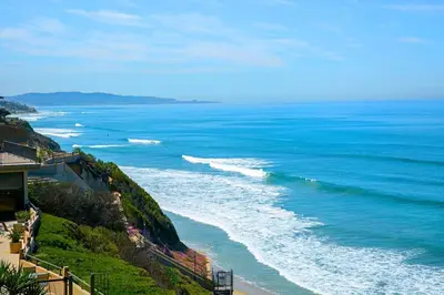 a view of the ocean from a hill at Pacific Bliss - DMBC767 in Solana Beach