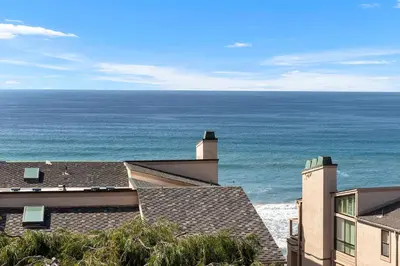 a view of the ocean from a house at Dolphin View - SUR43 in Solana Beach