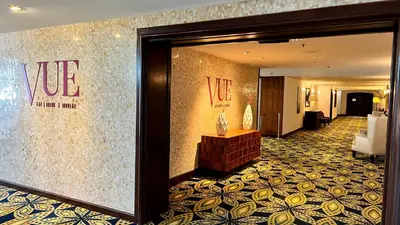a lobby of a hotel with a hotel room at 2003 Costa Del Mar Road - Unit 660 in Carlsbad