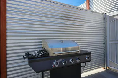 a grill with a toaster on top of it at Harborside Suite 08 with Hot Tub in San Diego
