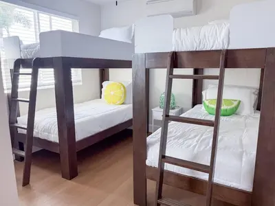 a couple of bunk beds in a room at Lime Light La Mesa New 4BR 3BA Group Friendly in La Mesa