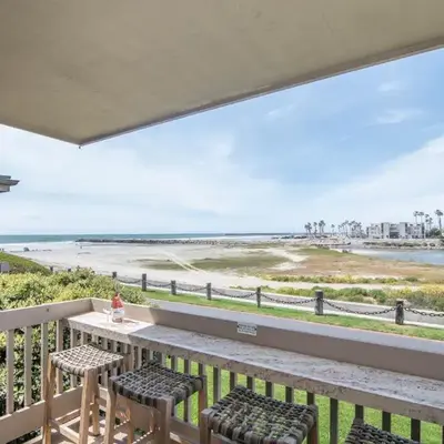 Panoramic Water Views - Steps to the Beach - F-2