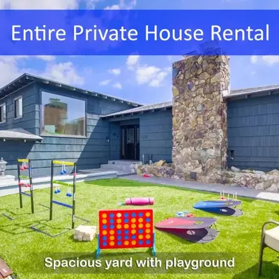 Entire Private Home with 3 Bedrooms 2 Bathrooms