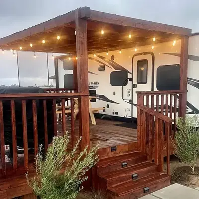 Cozy Camper with Fire Pit and Beautiful Sunsets in California