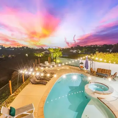 Modern La Jolla Escape Pool Rooftop Views