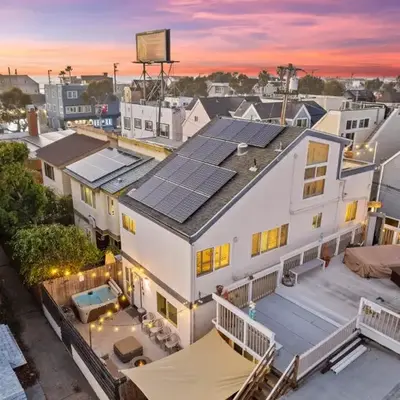 Mission Beach 3BR Gem Rooftop Patio and Hot Tub
