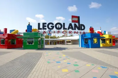 a legoland amusement park with a sign in the background at Southern Exposure with Private Balcony in Carlsbad