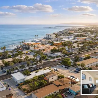 Steps to Ocean Sunset Views Beach Access & San Diego Charm