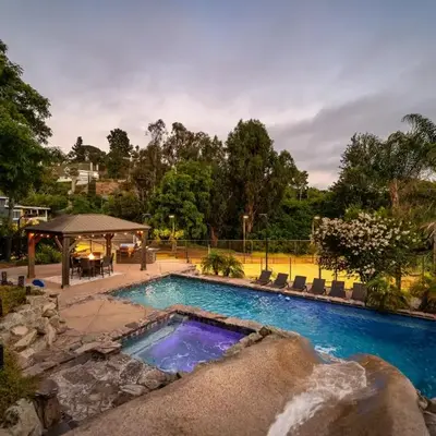 Mountain Villa in San Diego - Pool & Waterslide