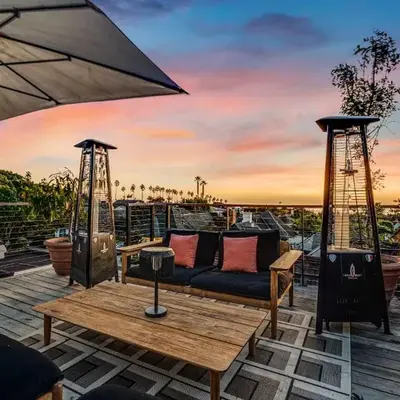 European Charm Meets La Jolla Rooftop Views