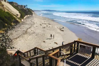 a view of a beach with people on the sand at Sandy Wheels - DMST66 in Solana Beach