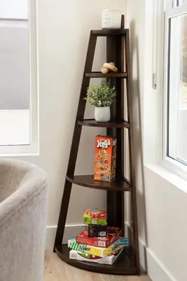 a wooden shelf with snacks on it next to a window at Coastal Ocean Beach Compound Escape in San Diego