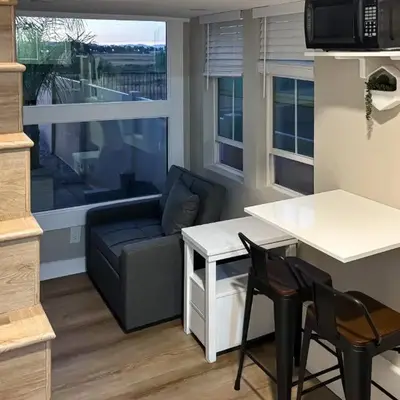 Pool and Hot Tub Access Cozy Perris Tiny Home
