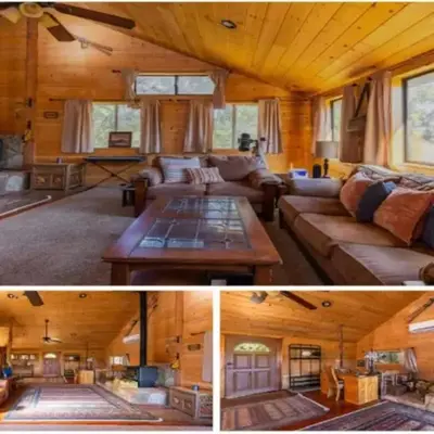 Cozy Cabin Hot Tub Sauna Fireplace