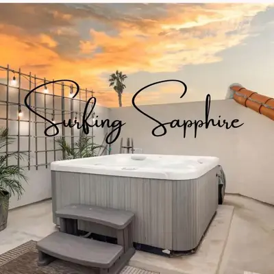 Surfing SapphirePrivate Rooftop Hot Tub wFirepit