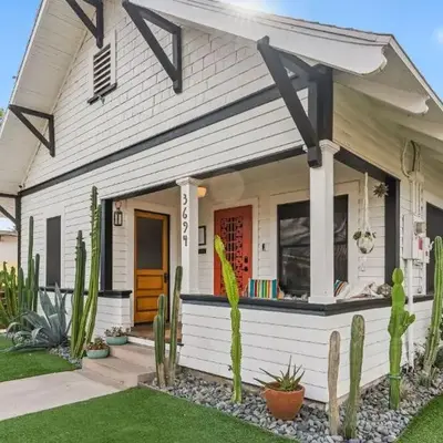2 Side-by-Side San Diego Homes w Shared Backyard Firepit BBQ Casa Craftsman Casita on Landis by Avantstay