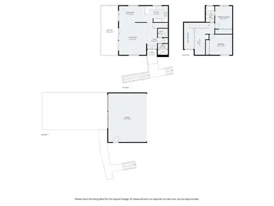 a floor plan of the proposed extension to a house at Walk to the Beach Wedding Venues Downtown Del Mar AC in San Clemente