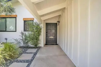 a front door of a house with aoicellular at Fallbrook Pool & Spa Wine Country Estate in Fallbrook