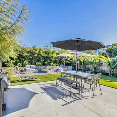 Carlsbad Bungalow Large Backyard