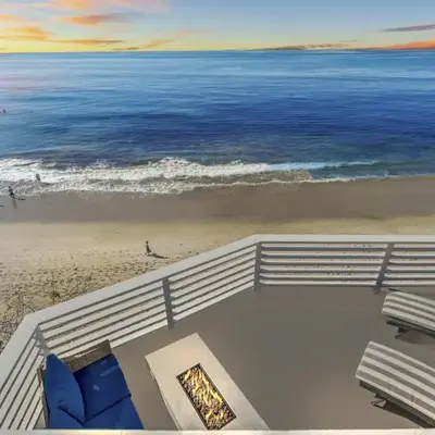 Oceanfront St Anns Beach Laguna Beach Private Beach Stairs To The Sand