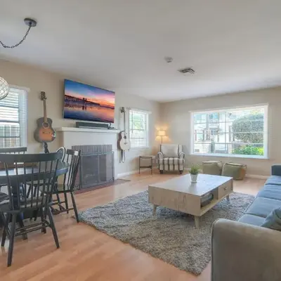Coastal Cottage Steps from the Sand | Walk to Carlsbad Village