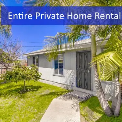 Entire Private Home with 3 Bedrooms 2 Bathrooms