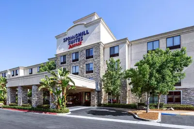 a rendering of the front of a hotel at SpringHill Suites San Diego Rancho Bernardo/Scripps Poway in Poway