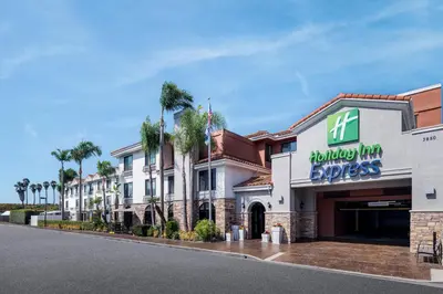 a rendering of the front of a holiday inn express hotel at Holiday Inn Express San Diego - Sea World Area by IHG in San Diego