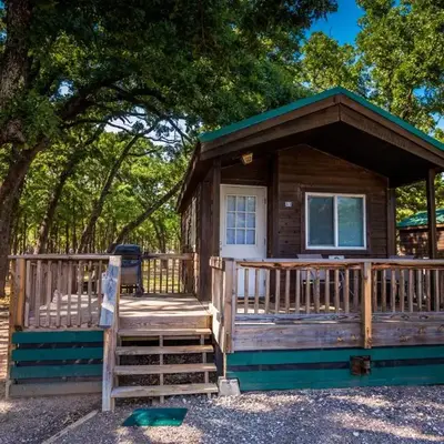 Pio Pico Camping Resort One-Bedroom Cabin 13